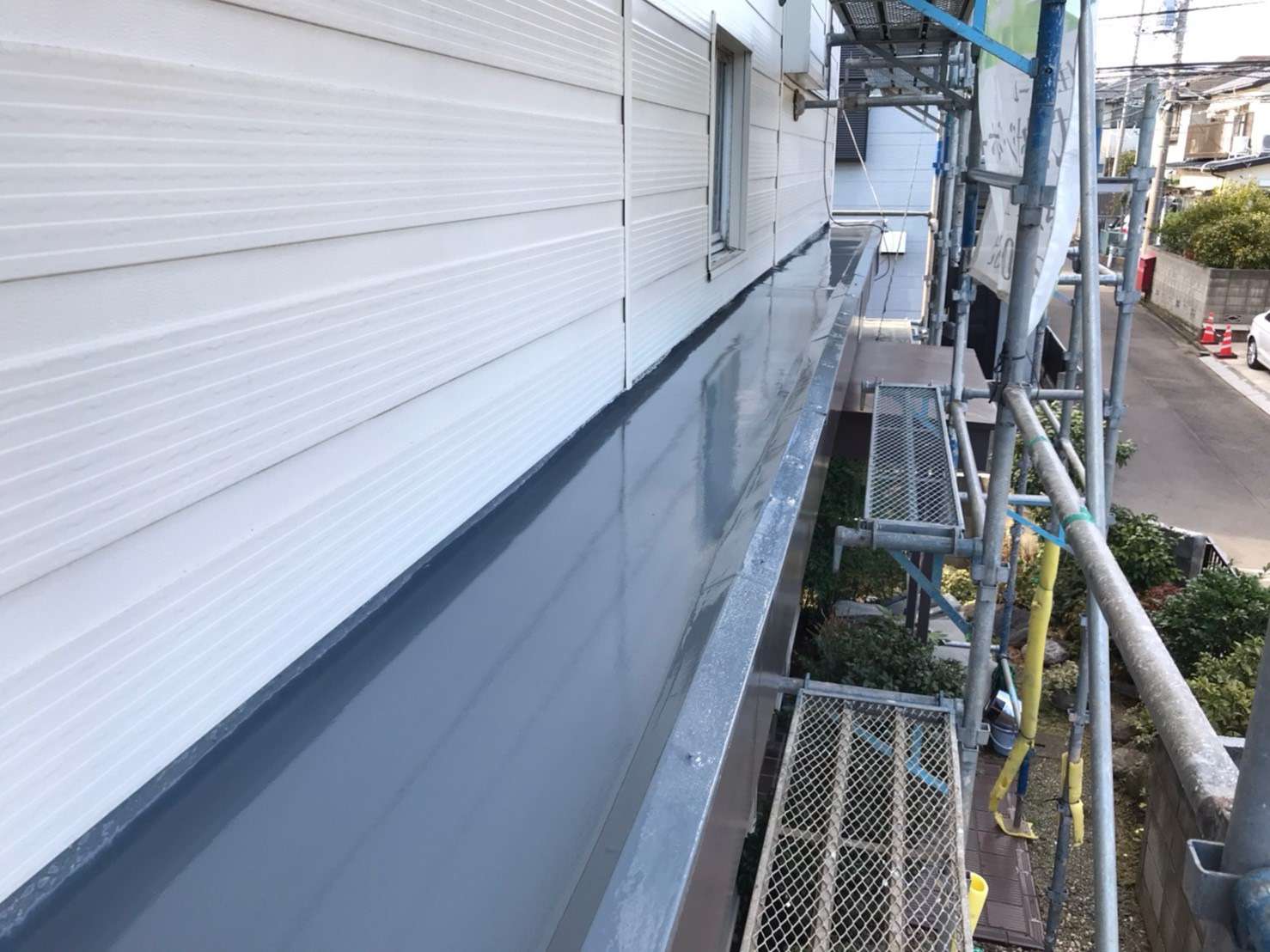 K様邸 庇防水工事